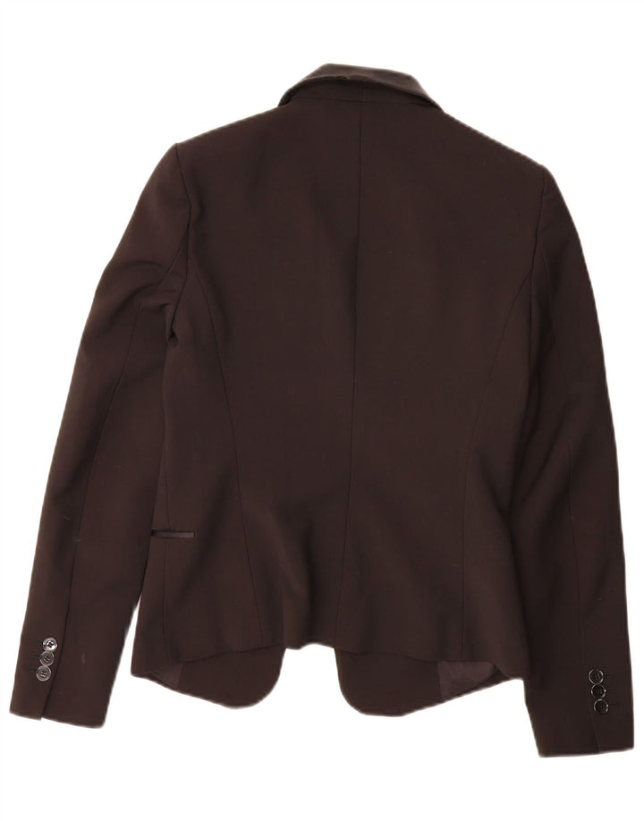 Jaqueta Blazer Zara Mulher UK 6 XS Preto