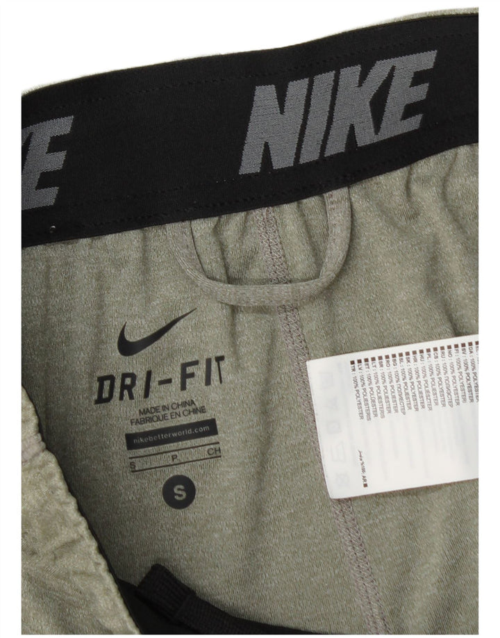 Nike Mens Dri Fit Sport Shorts Pequeno Verde Poliéster