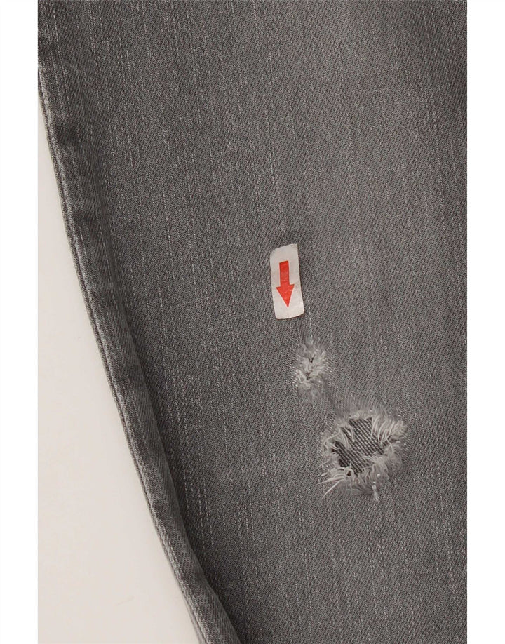Carhartt Mens Slim Jeans Tamanho 30 W30 L32 Cinza Algodão