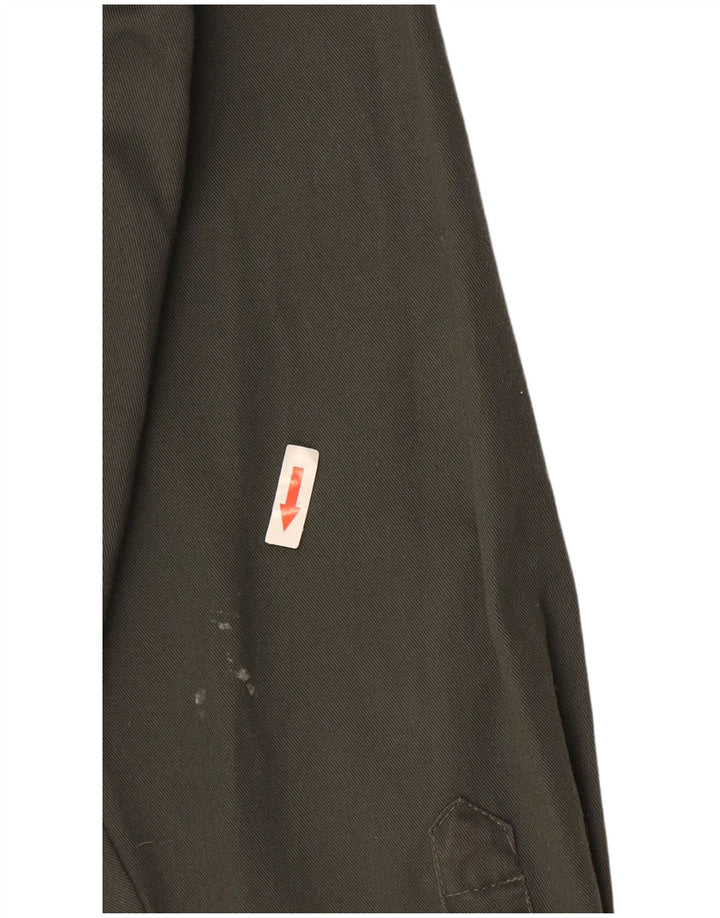 Camisa militar masculina ESSE EMME poliéster cáqui médio