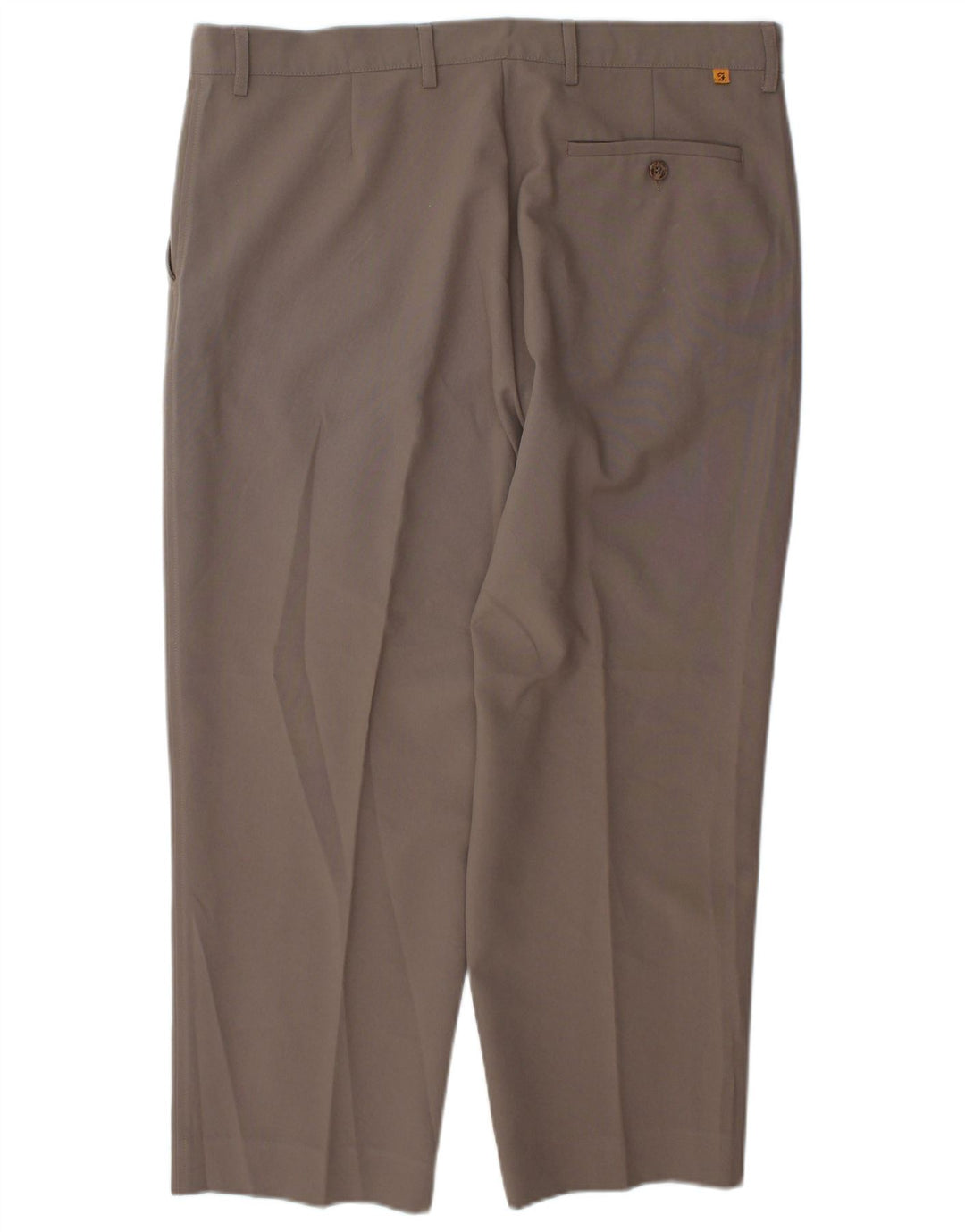 Calça Chino Cônica Masculina Farah W38 L27 Poliéster Marrom