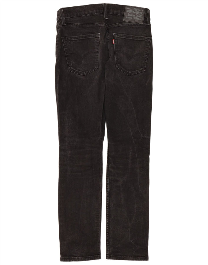 Levi's Masculino 511 Slim Jeans W30 L32 Algodão Preto