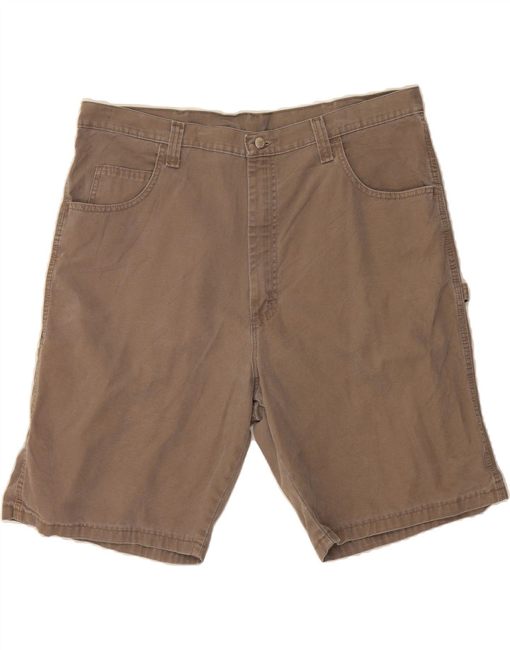 WRANGLER Mens Carpenter Cargo Shorts W40 XL Grey Cotton Vintage Wrangler and Second-Hand Wrangler from Messina Hembry 