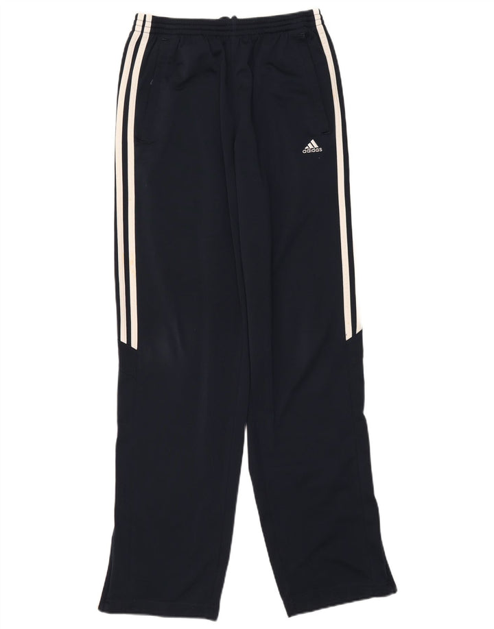 Calças de treino Adidas menino 15-16 anos azul marinho poliéster