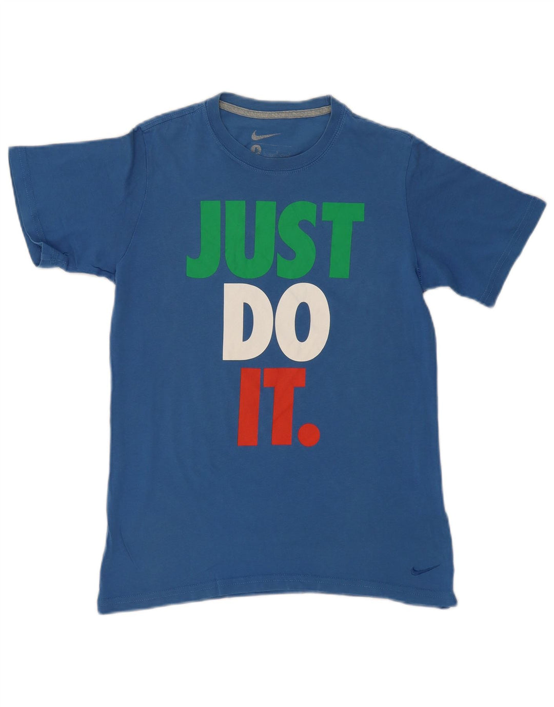 Camiseta gráfica masculina NIKE 12-13 anos grande azul