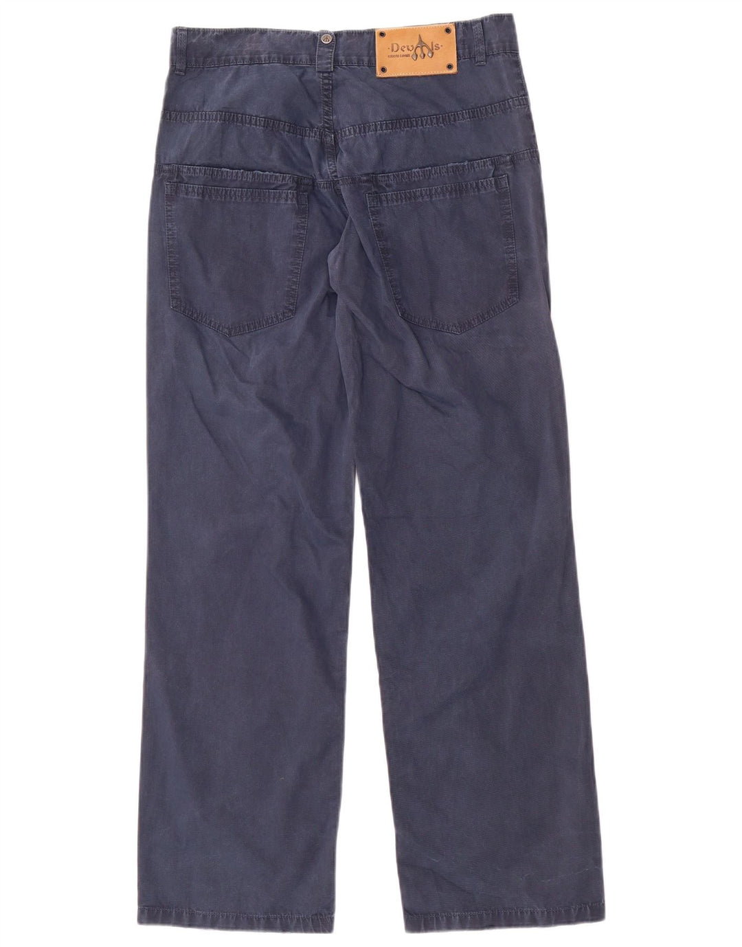 ROBERTO CAVALLI Calça masculina Devils reta casual pequena W29 L30 azul