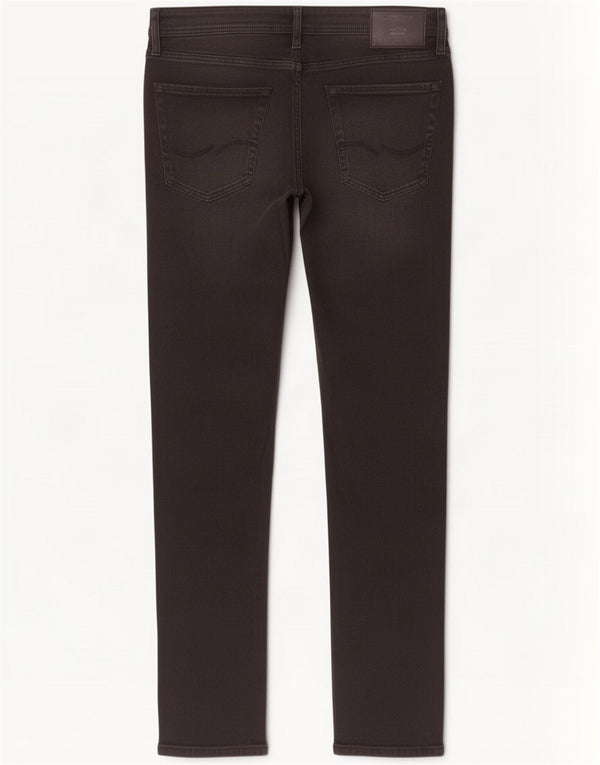 Jack & Jones Mens Slim Jeans W34 L32 Algodão Preto