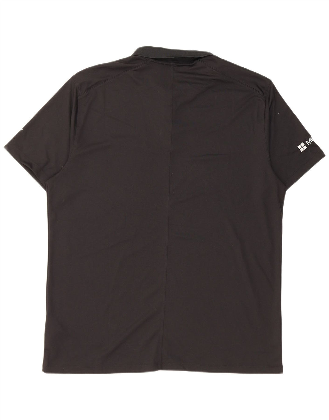 Camisa polo masculina Nike Dri Fit grande poliéster preto