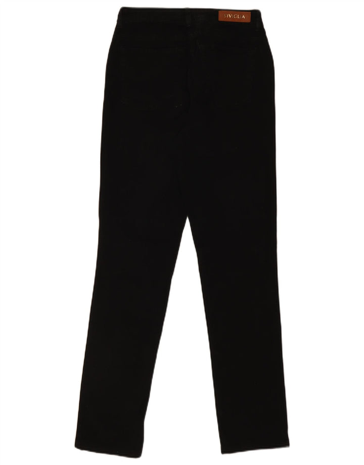 SIVIGLIA Jeans Slim Feminino W31 L30 Algodão Preto