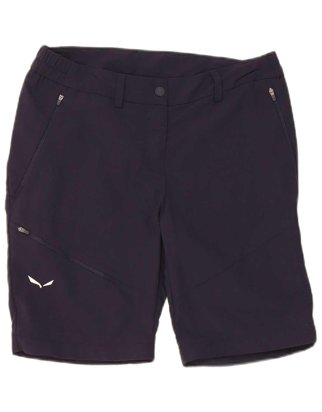 Shorts cargo feminino SALEWA IT 42 médio W30 azul marinho poliamida