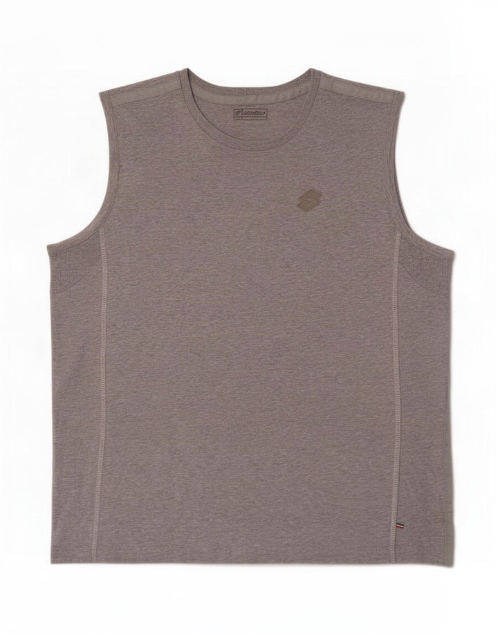 Colete masculino Lotto Top XL cinza manchado