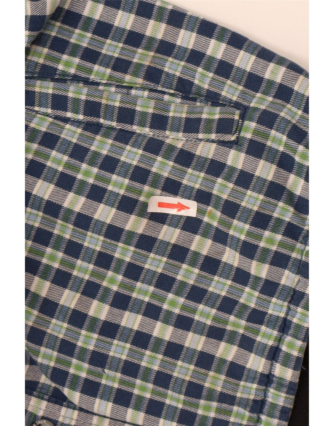 Camisa masculina de flanela Black Jack Lumberjack grande algodão xadrez azul