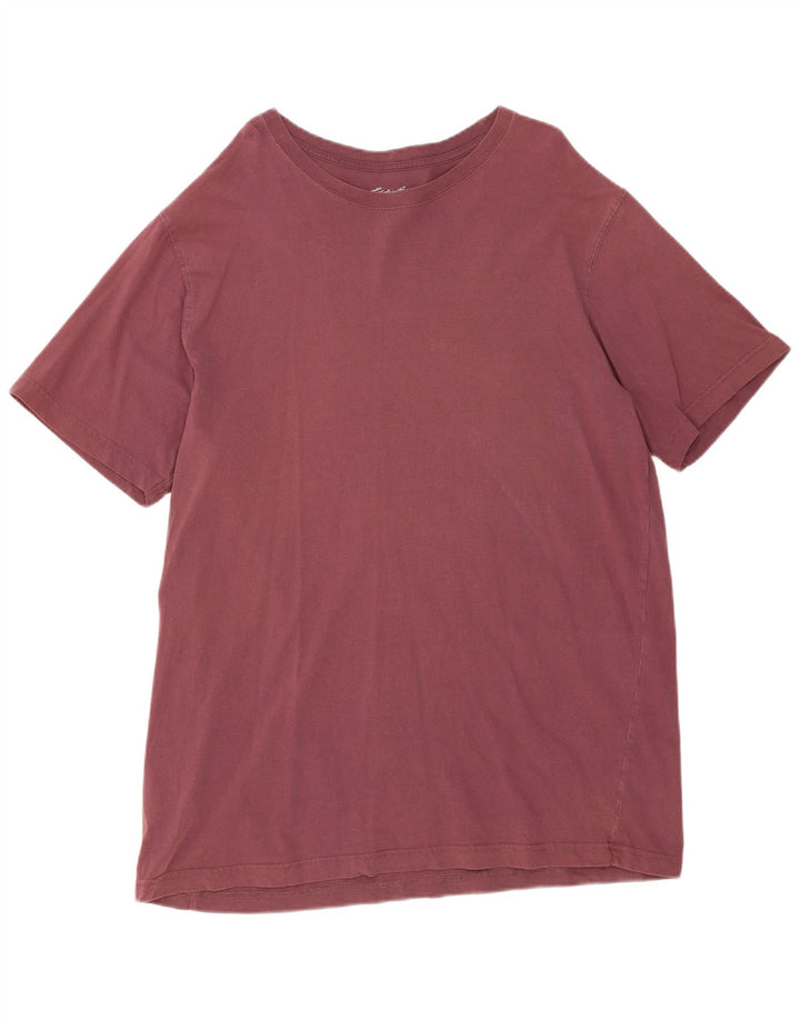 Camiseta masculina EDDIE BAUER Top XL algodão marrom