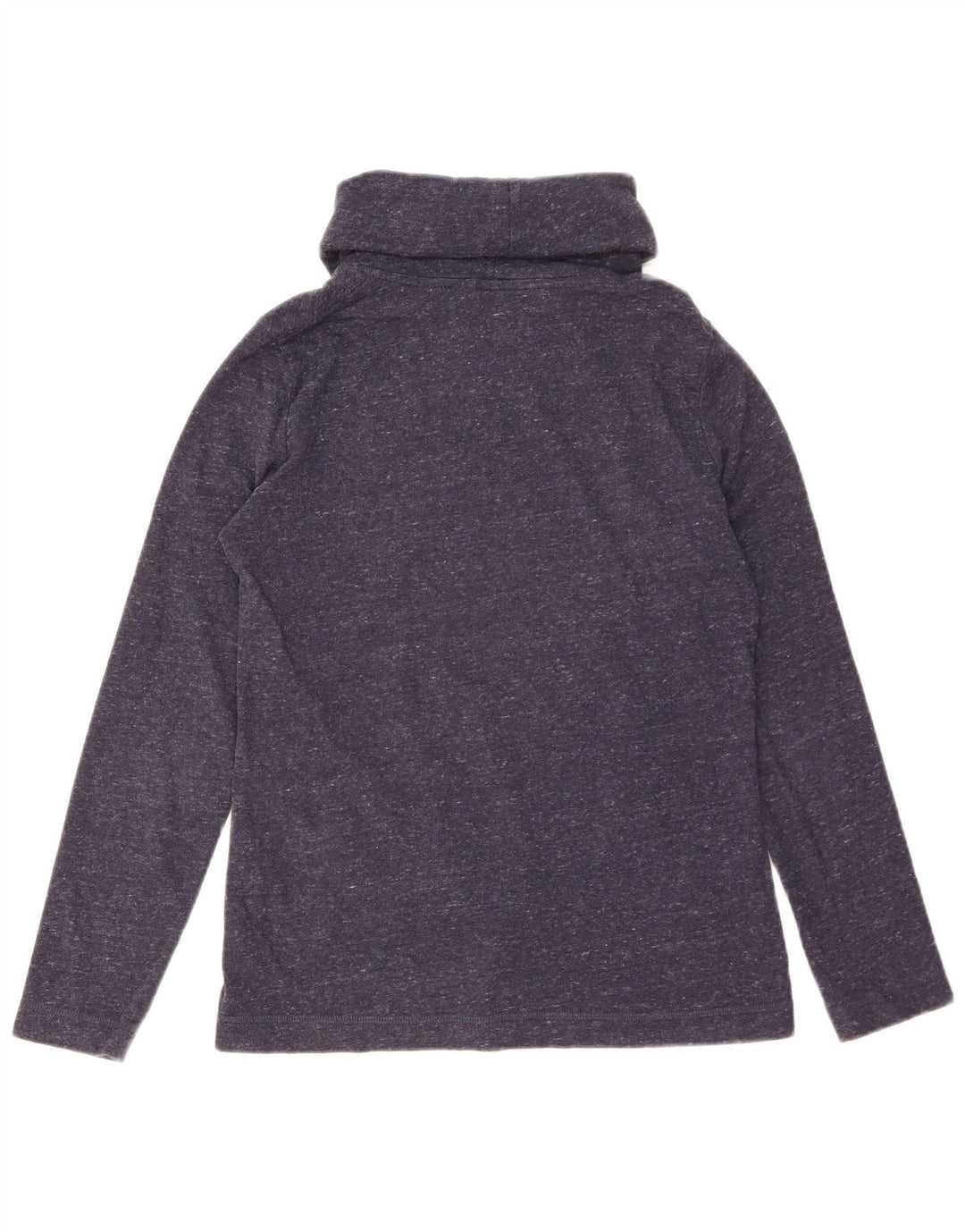 Suéter feminino Marks & Spencer Reino Unido 10 pequeno azul marinho manchado