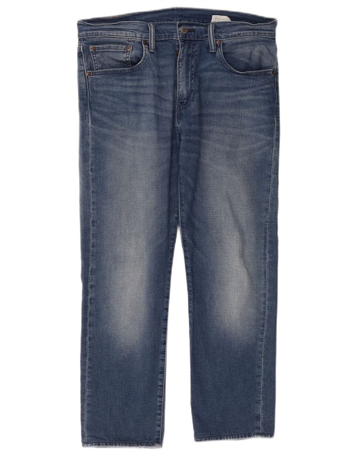 Calça jeans masculina Levi's 502 Tapered W32 L28 azul algodão