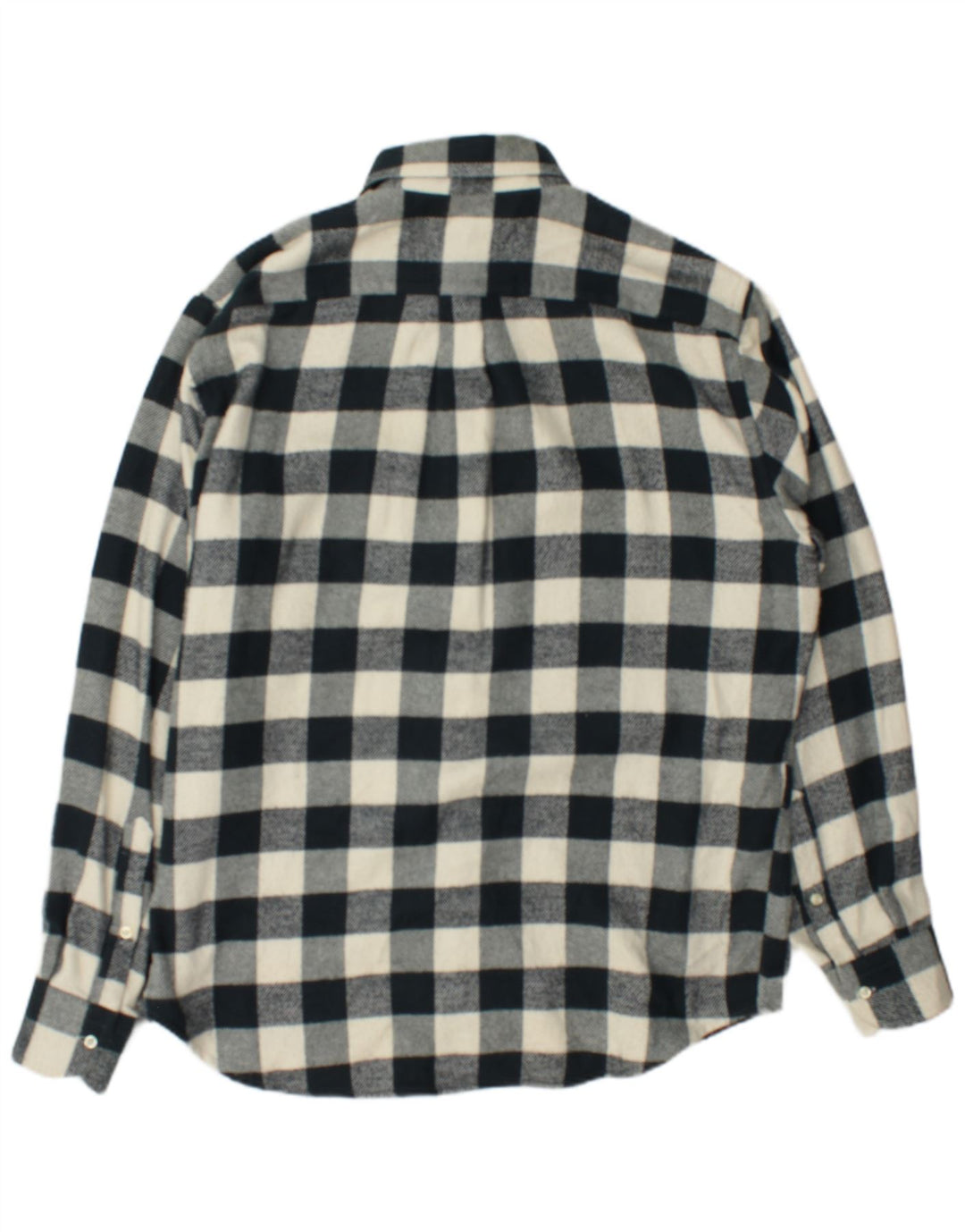 Camisa masculina de flanela Balmoral tamanho 45 18 2XL verde guingão