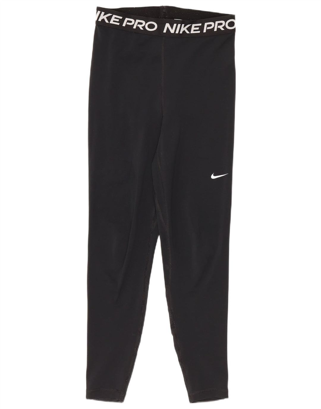Leggings Nike Dri Fit Crop Graphic UK 8 Pequeno Poliéster Preto