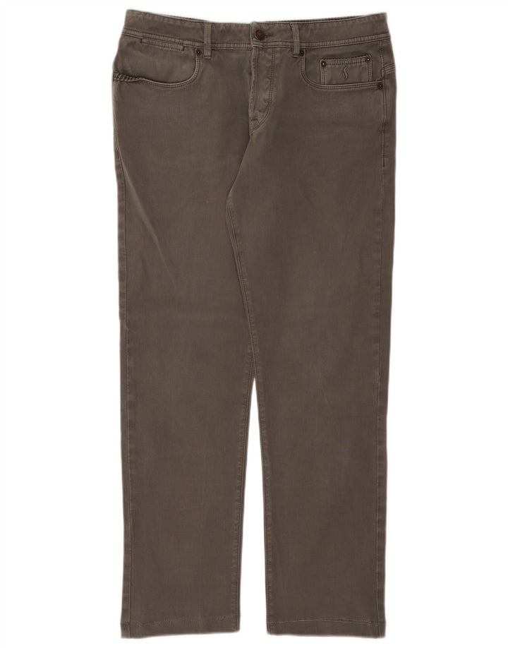 Calça jeans reta masculina SIVIGLIA W35 L30 algodão cinza