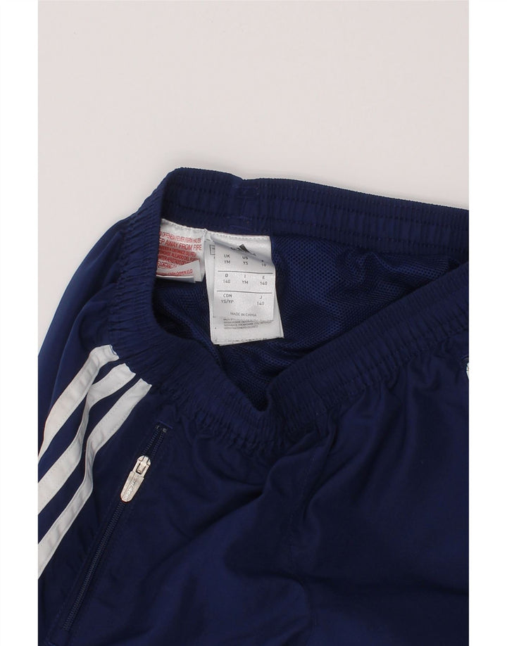 ADIDAS Meninos Calças de Treino Joggers 9-10 Anos Médio Azul Marinho