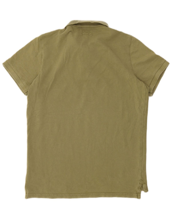 Camisa polo masculina Superdry XL algodão cáqui
