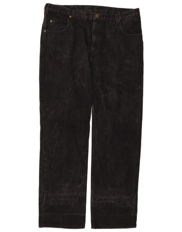 Calça jeans reta masculina LEE Brooklyn Comfort W38 L32 algodão preto