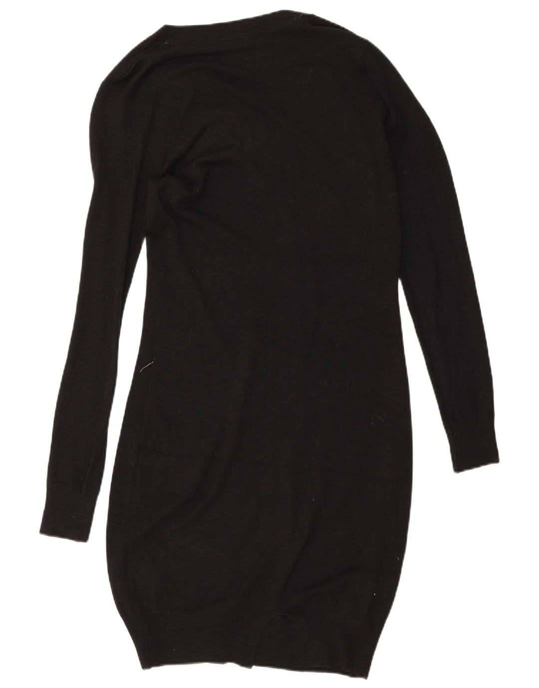 Guess Vestido feminino jumper UK 14 médio preto viscose