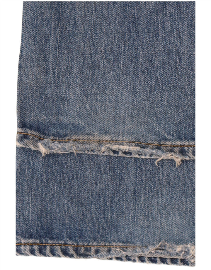 Levi's Masculino 507 Bootcut Jeans W34 L34 Azul Algodão