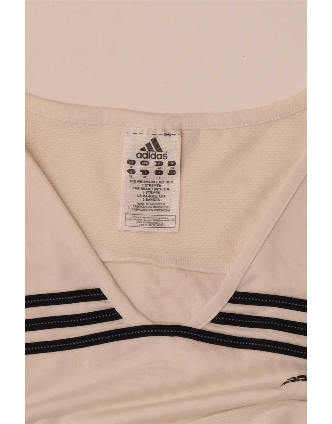 Camiseta Feminina Adidas Top UK 12 Médio Poliéster Branco