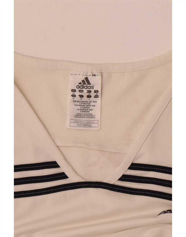 Camiseta Feminina Adidas Top UK 12 Médio Poliéster Branco