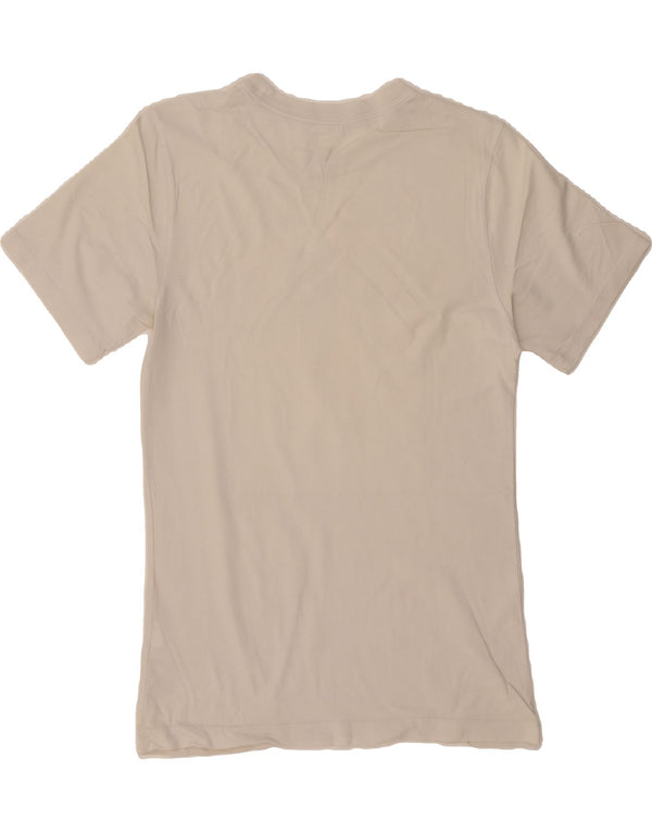 Camiseta gráfica masculina NIKE Top pequeno algodão branco