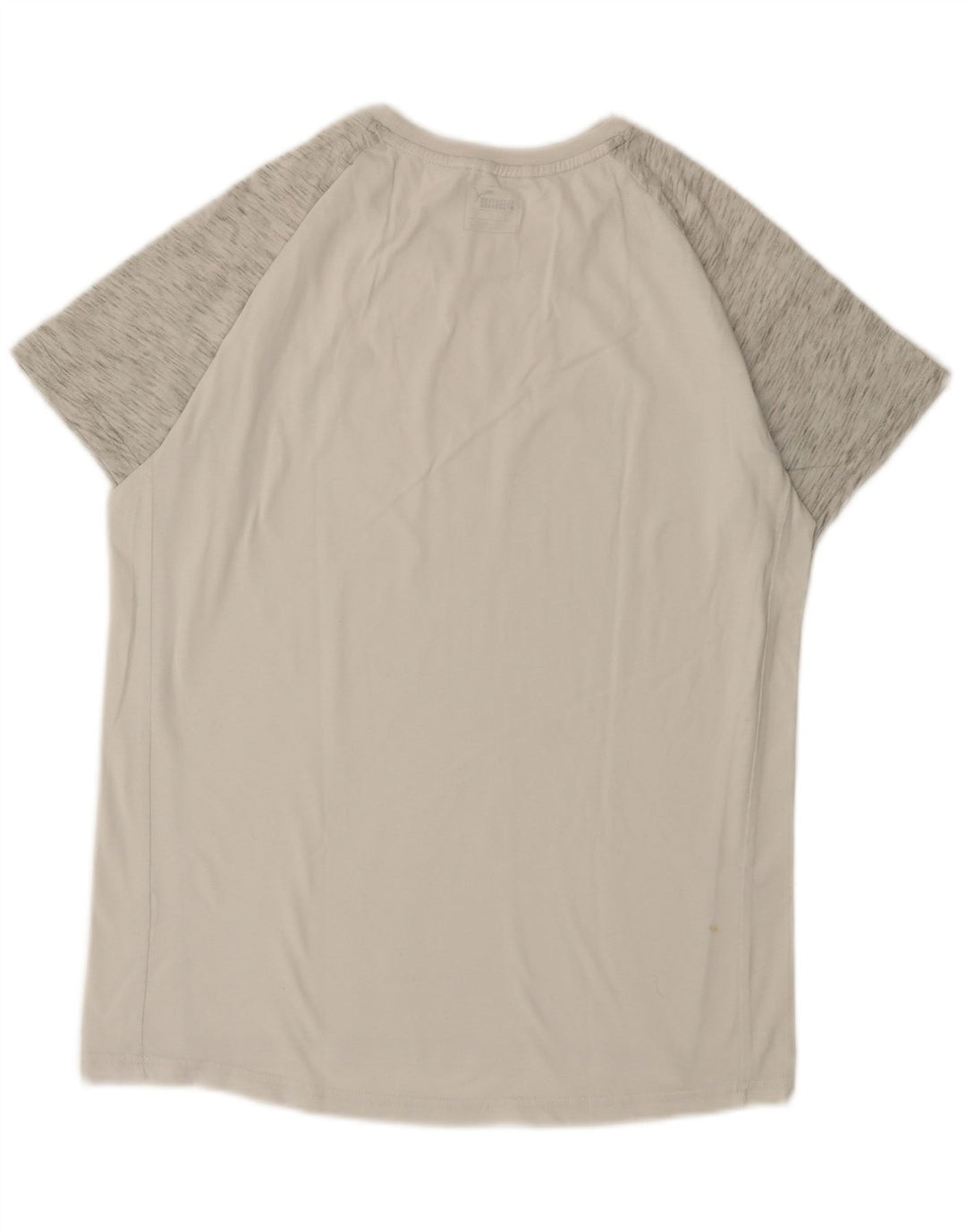 Camiseta masculina Puma Top médio branco manchado