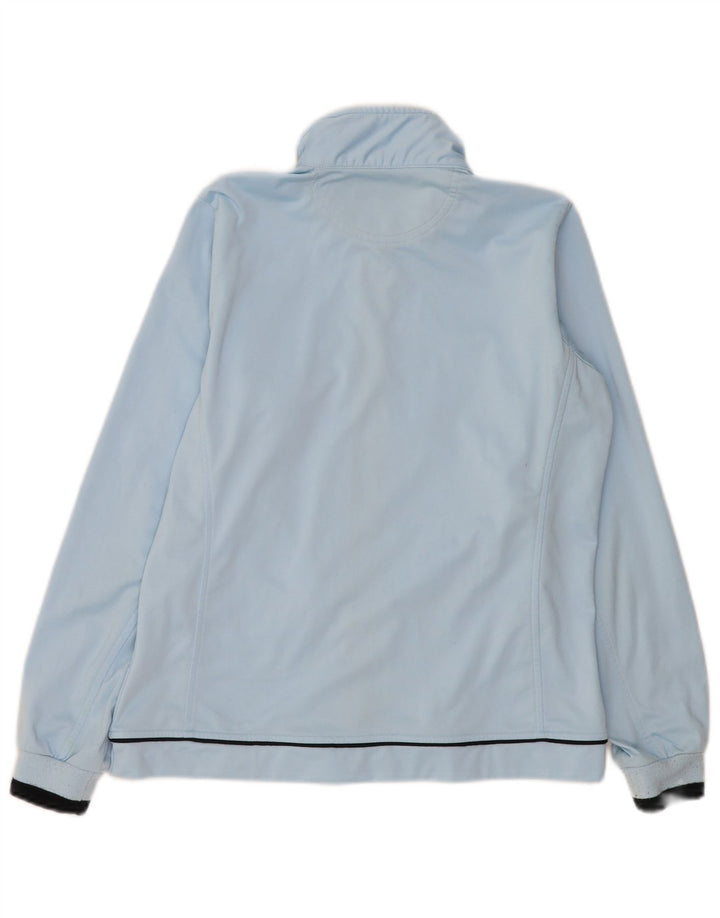 Jaqueta feminina Champion Easy Fit para treino UK 14 poliéster azul médio