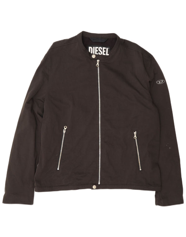 Jaqueta Bomber Masculina Diesel UK 44 2XL Preta