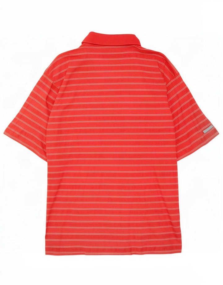 Camisa polo masculina Nike UK 42/44 grande listrada vermelha