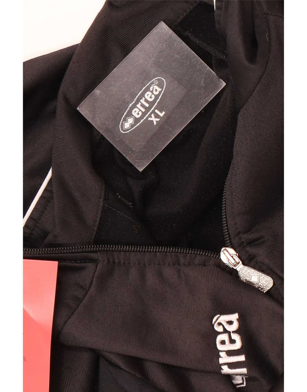 Errea Mens Graphic Tracksuit Top Jacket XL preto Colourblock Sports