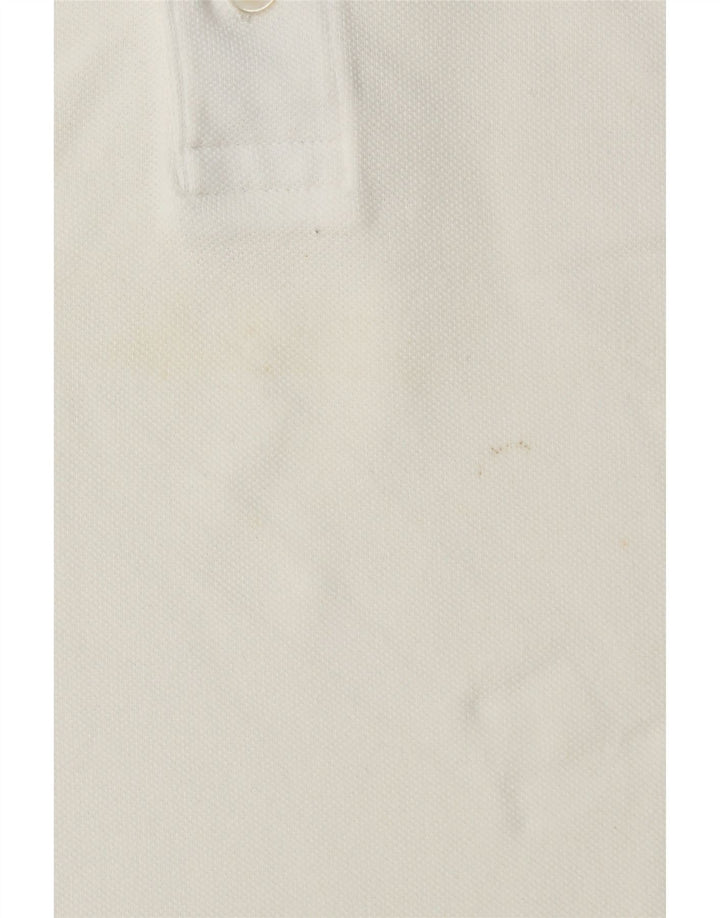 KAPPA Mens Polo Shirt XL White Cotton