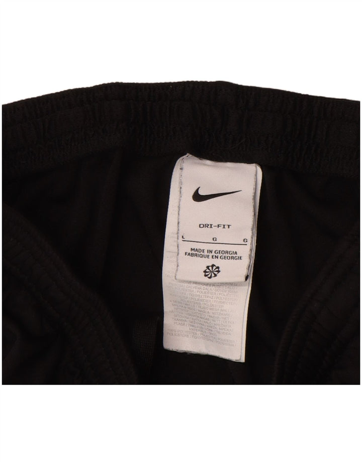 Calça de treino Nike Boys Dri Fit 12-13 anos grande poliéster preto