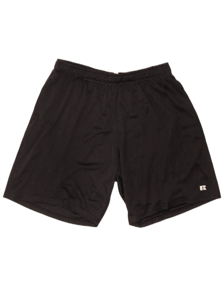 Shorts esportivos masculinos RUSSELL ATLÉTICO XL preto poliéster