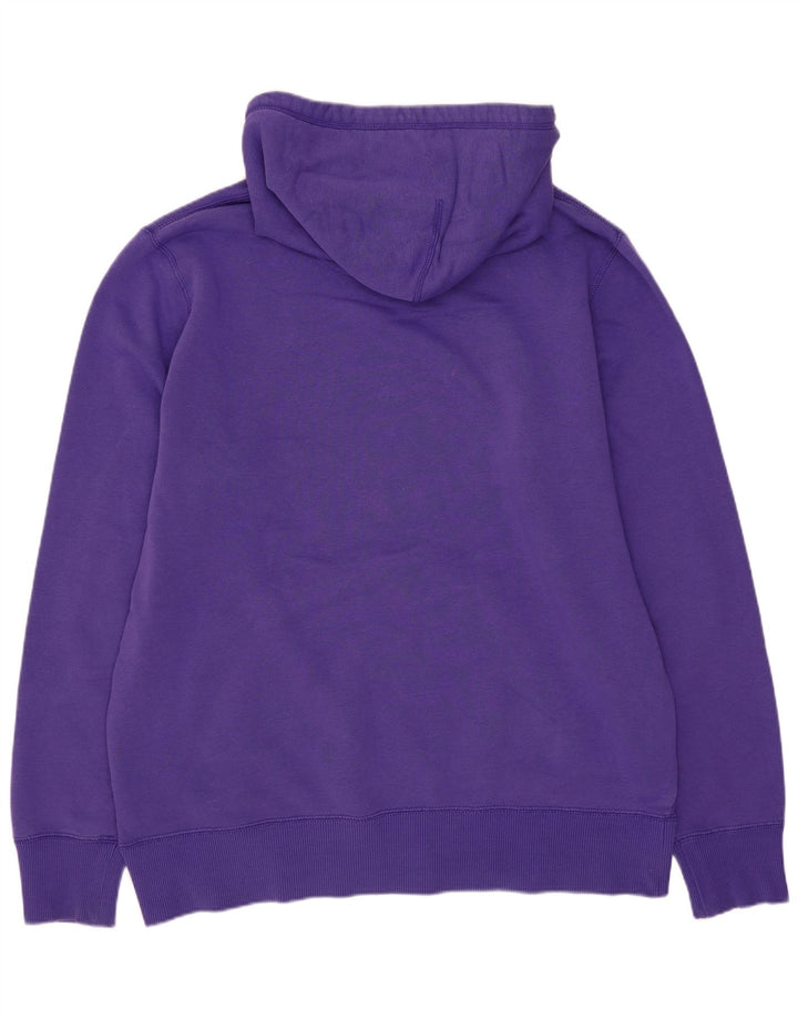 Nike Mens Hoodie Jumper Grande Algodão Roxo