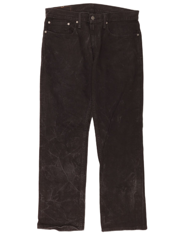 Calça Jeans Levis Masculina 559 Relaxed Fit Straight W34 L32 Algodão Preto
