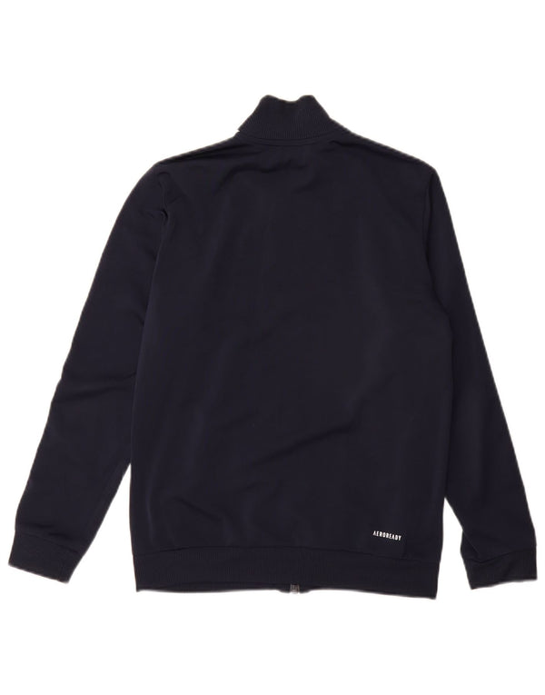 Jaqueta ADIDAS Menino Aeroready Top 11-12 Anos Azul Marinho