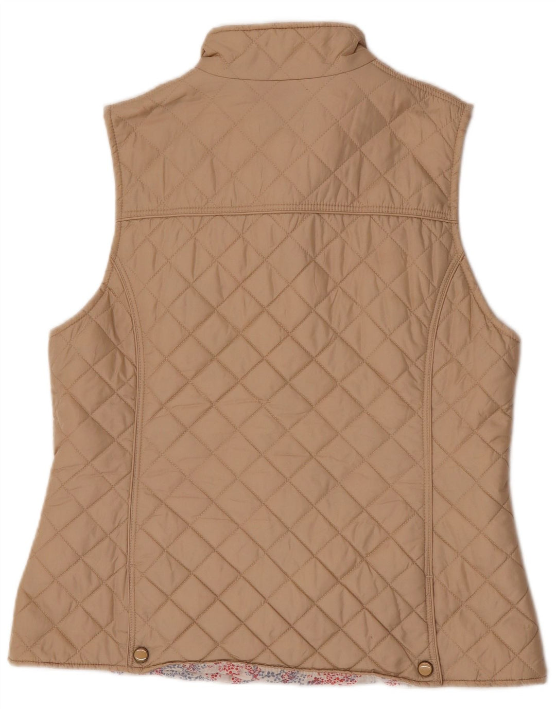 Colete acolchoado feminino Jack Murphy Reino Unido 16 grande nylon bege