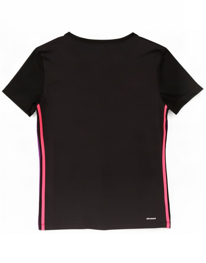 Camiseta Adidas Climacool Feminina Top UK 12/14 Médio Preto Poliéster