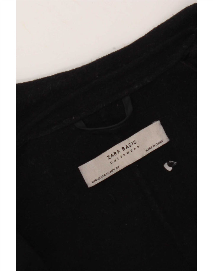 Sobretudo oversized feminino Zara UK 6 XS azul marinho