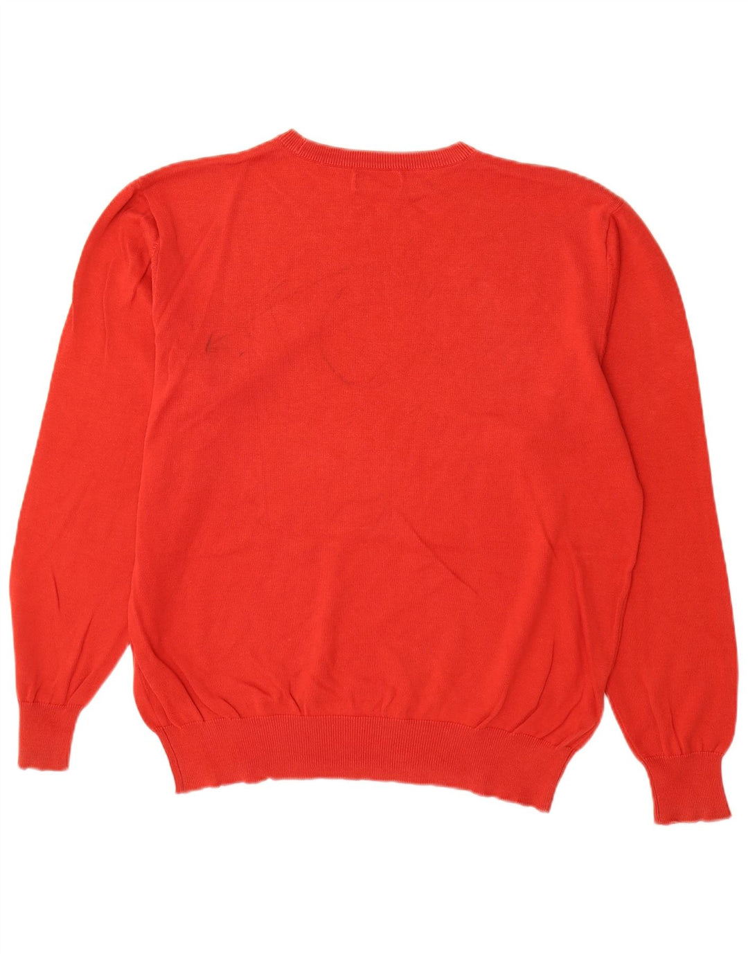 Suéter masculino Kappa com gola redonda, grande algodão vermelho