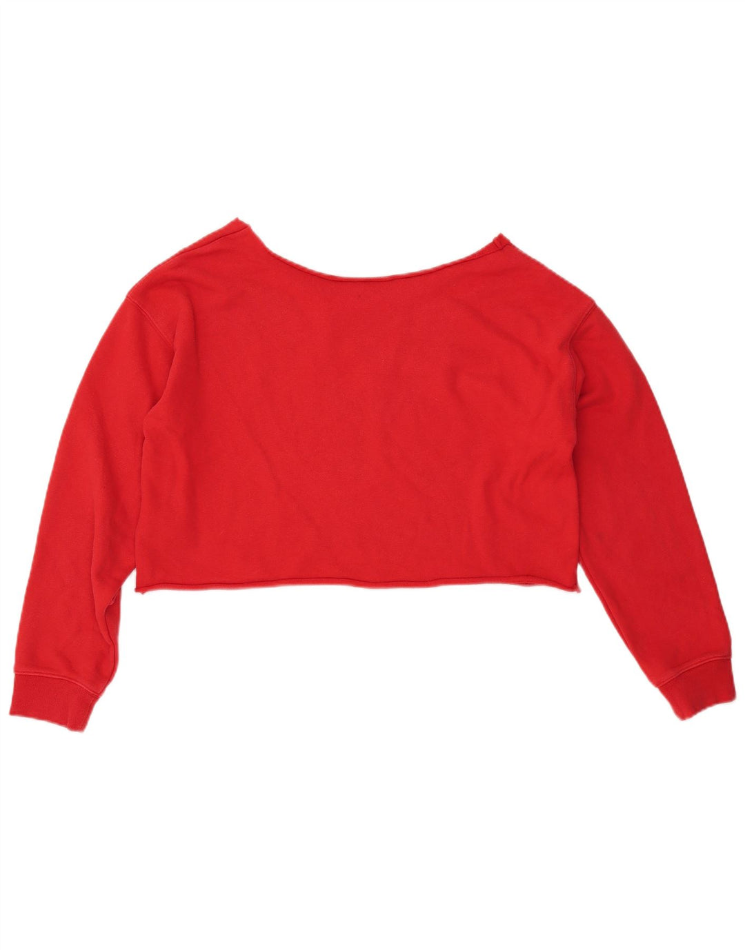 Moletom feminino com estampa oversized LEVI'S UK 6 XS algodão vermelho