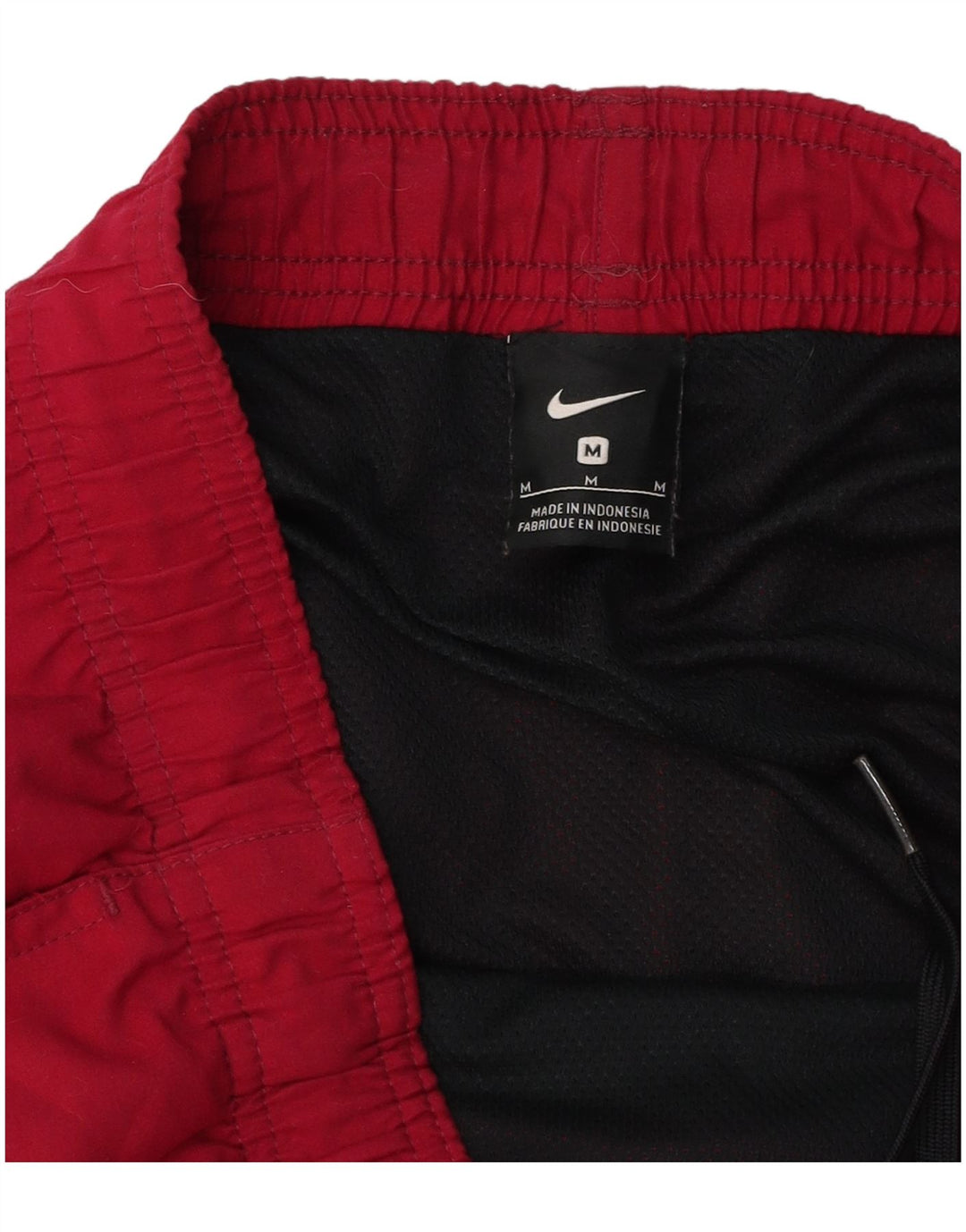 Shorts esportivos masculinos NIKE médio vermelho