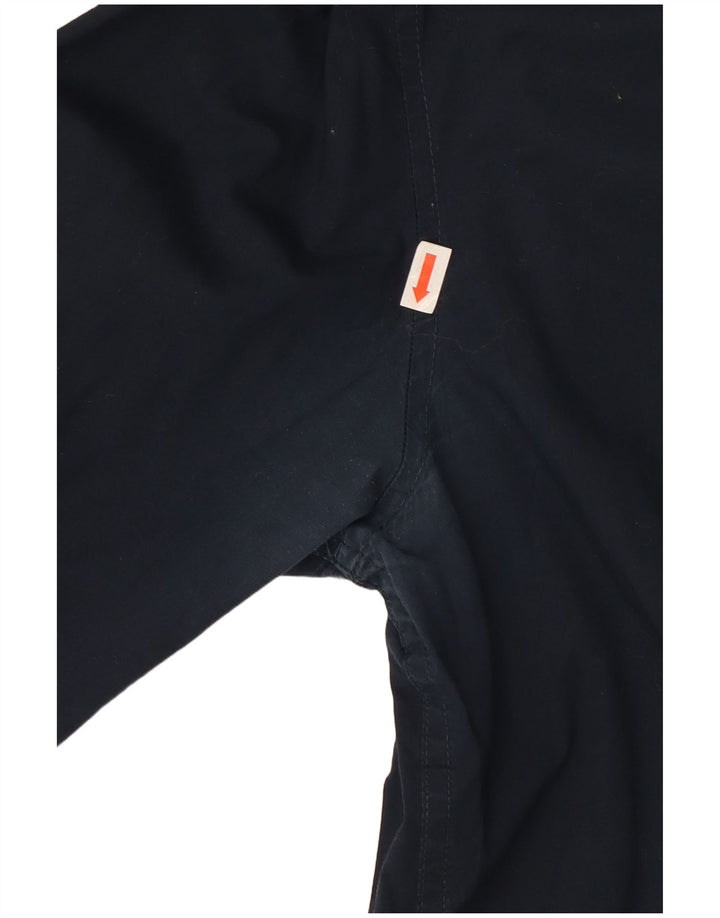 Camisa masculina Penguin grande algodão azul marinho