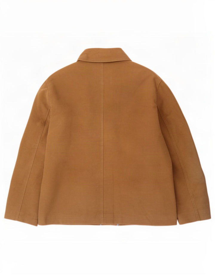 Jaqueta bomber masculina Marks & Spencer UK 42 XL algodão bege
