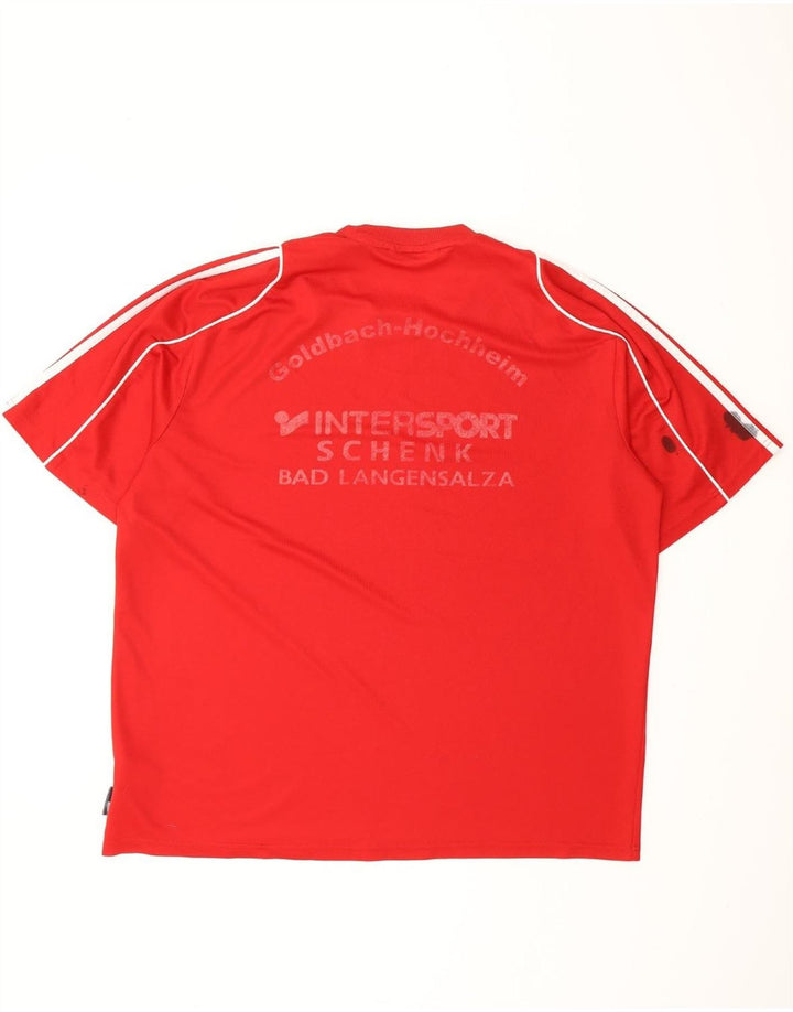 Camiseta Adidas Masculina Climalite Graphic Top XL Vermelho Poliéster